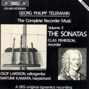 Clas Pehrsson: Telemann - Complete Recorder Music, Vol.3 - CD