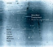Reto Bieri: Contrechant - Music for clarinet solo - CD