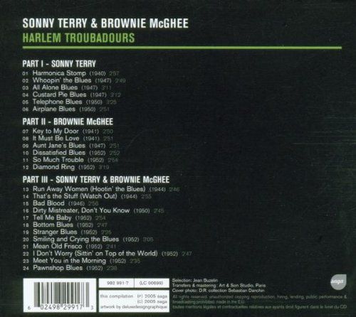 Sonny Terry, Brownie Mcghee: Harlem Troubadours - CD Foto #2