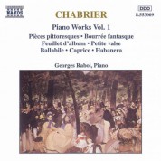 Chabrier: Piano Works, Vol. 1 - CD