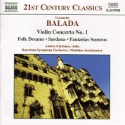 Balada: Violin Concerto No. 1 / Folk Dreams / Sardana - CD