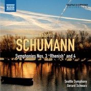 Gerard Schwarz: Schumann: Symphonies Nos. 3 and 4 - CD