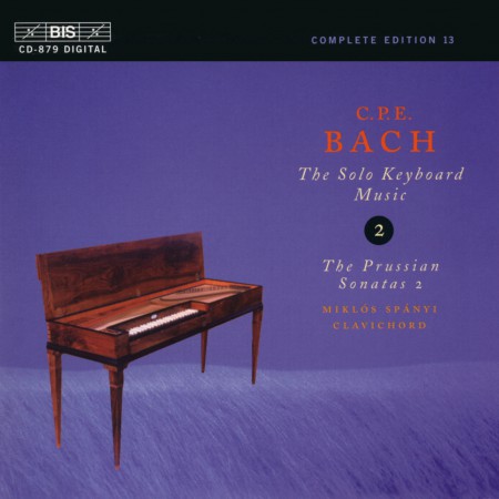 Miklós Spányi: C.P.E. Bach: Solo Keyboard Music, Vol. 2 - CD