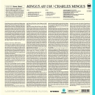 Charles Mingus: Mingus Ah Um - Limited Edition in Solid Blue Colored Vinyl. - Plak Foto #2