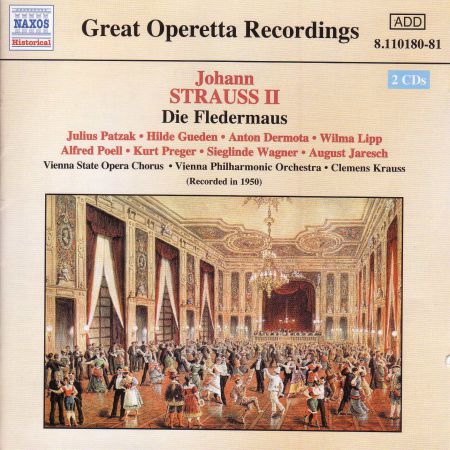 Strauss Ii, J.: Fledermaus (Die) (Vienna State Opera / Krauss) (1950) - CD