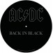 AC/DC Back In Black Slipmat