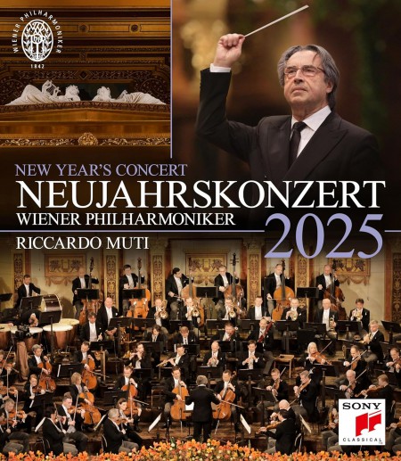 Wiener Philharmoniker, Riccardo Muti: Neujahrskonzert 2025 / New Year's Concert 2025 - BluRay