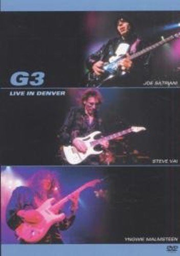 Joe Satriani, Steve Vai, Yngwie Malmsteen: G 3: Live In Denver - DVD Foto #1