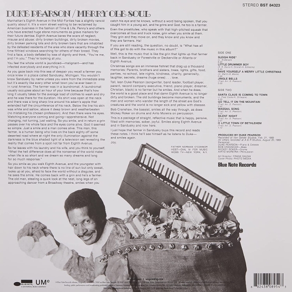 Duke Pearson: Merry Ole Soul - Plak Foto #2