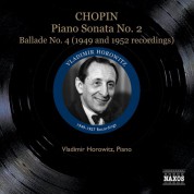 Vladimir Horowitz: Chopin: Piano Sonata No. 2 / Ballade No. 4 / Polonaise-Fantaisie (Horowitz) (1947-1957) - CD