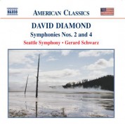 Diamond: Symphonies Nos. 2 and 4 - CD