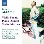 Elmira Darvarova: Alfano: Violin Sonata - Piano Quintet - CD