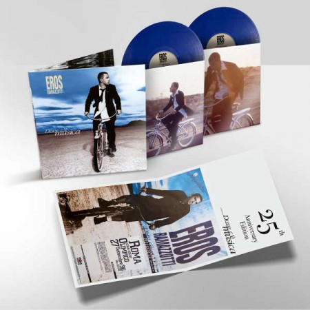 Eros Ramazzotti: Dove C'è Musica (Limited Edition - Blue Vinyl) - Plak