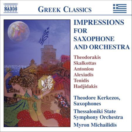Theodore Kerkezos: Impressions for Saxophone And Orchestra - Virtuosic Works by 20th Century Greek Composers - CD