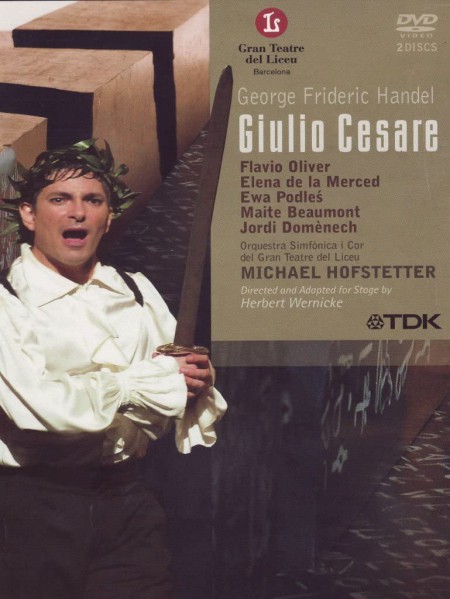 Flavio Oliver, David Menendez, Ewa Podles, Maite Beaumont, Jordi Domenech, Gran Teatre del Liceu Symphony Orchestra, Michael Hofstetter: Händel: Giulio Cesare - DVD