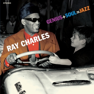 Ray Charles: Genius + Soul = Jazz (Orange Coloured Vinyl) - Plak
