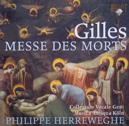 Anne-Marie Rodde, Jean Nirouet, Martyn Hill, Peter Kooy, Ulrich Studer, Collegium Vocale Gent, Musica Antiqua Köln, Philippe Herreweghe, Reinhard Goebel: Gilles: Messe des Morts (Requiem) - CD Foto #1