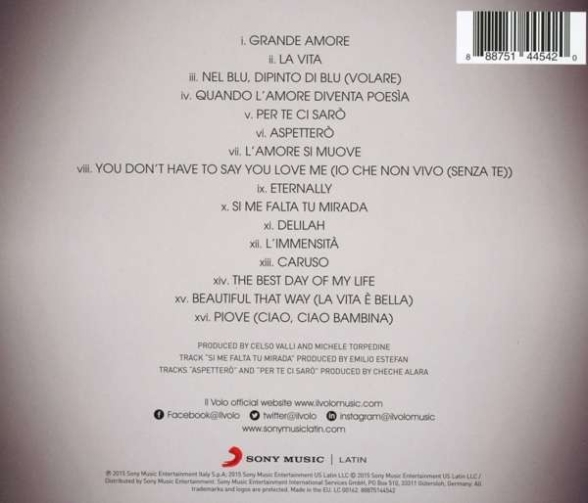 Il Volo: Grande Amore - CD Foto #2