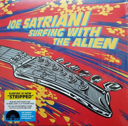 Joe Satriani: Surfing With The Alien (Limited Deluxe Edition - LP 1: Red Vinyl, LP 2: Yellow Vinyl) - Plak