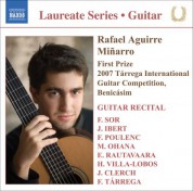 Rafael Aguirre: Guitar Recital: Aguirre, Rafael - Sor, F. / Ibert, F. / Poulenc, F. / Ohana, M. / Rautavaara, E. / Villa-Lobos, H. / Clerch, J. / Tarrega, F. - CD