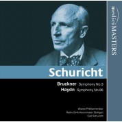 Carl Schuricht, Wiener Philharmoniker, Radio-Sinfonieorchester Stuttgart: Bruckner, Haydn: Symphony No. 3, Symphony No. 86 - CD