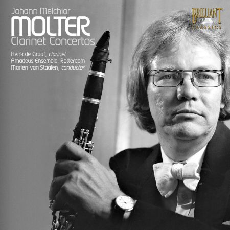 Henk de Graaf, Amadeus Ensemble Rotterdam, Marien van Staalen: Molter: Clarinet Concertos - CD