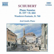 Schubert: Piano Sonatas, D. 537 and 664 / 'Wanderer Fantasy' - CD