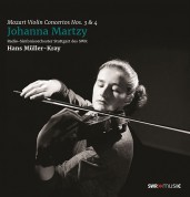 Johanna Martzy: Mozart: Violin Concertos No: 3 & 4 - Plak