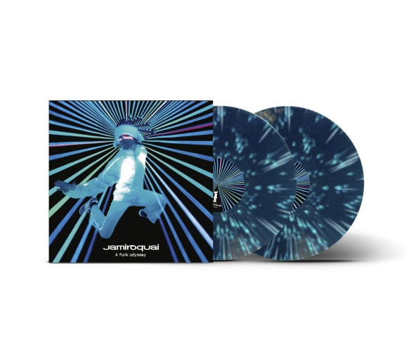 Jamiroquai: A Funk Odyssey (Limited Edition - Corner Of The Earth Blue Green Splatter Vinyl) - Plak Foto #2