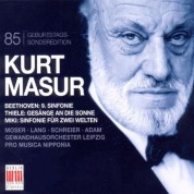 Gewandhauschor, Gewandhausorchester Leipzig, Kurt Masur: Beethoven, Thiele, Miki: Kurt Masur 85th Anniversary Edition - CD