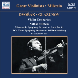 Dvorak / Glazunov: Violin Concertos (Milstein) (1949-1951) - CD