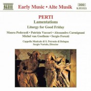 Perti: Lamentations / Liturgy for Good Friday - CD
