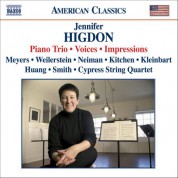 Cypress String Quartet: Higdon: Piano Trio / Voices / Impressions - CD