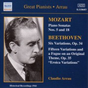 Mozart: Piano Sonatas / Beethoven: Variations (Arrau) (1941) - CD