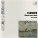 Chabrier: Piano Works - CD