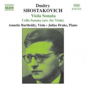 Shostakovich: Cello Sonata (Arr. for Viola) / Viola Sonata - CD