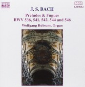 Wolfgang Rübsam: J.S. Bach: Preludes and Fugues BWV 536, 541, 542, 544, - CD