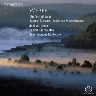 Tapiola Sinfonietta, Jean-Jacques Kantorow, Jaakko Luoma: Weber: Symphonies - SACD