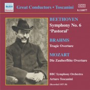 BBC Symphony Orchestra: Beethoven: Symphony No. 6 / Brahms: Tragic Overture (Toscanini) (1937-1938) - CD