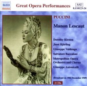 Puccini: Manon Lescaut (Kirsten, Björling) (1949) - CD