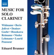 Eduard Brunner: Music for Solo Clarinet - CD