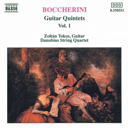 Zoltan Tokos: Boccherini: Guitar Quintets, Vol.  1 - CD