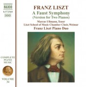 Franz Liszt Piano Duo: Liszt: A Faust Symphony (version for 2 pianos) - CD