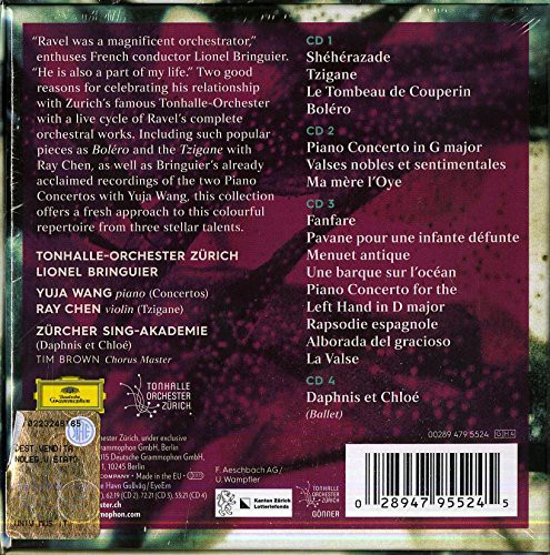 Yuja Wang, Tonhalle Orchester Zurich, Lionel Bringuier: Ravel: Complete Orchestral Works - CD Foto #2