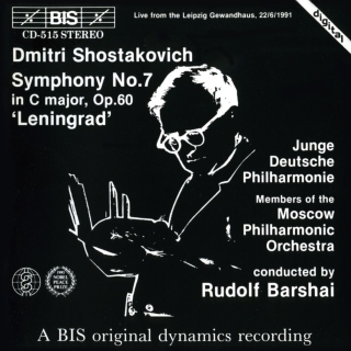 Junge Deutsche Philharmonie, Members of the Moscow Philharmonic Orchestra, Rudolf Barshai: Shostakovich: Symphony No. 7 - CD