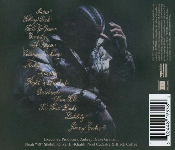 Drake: Honestly, Nevermind (Limited Edition) - CD Foto #2