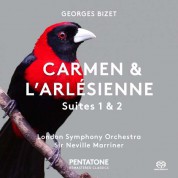 Sir Neville Marriner, London Symphony Orchestra: Bizet: Carmen & L'Arlésienne, Suites 1 & 2 - SACD