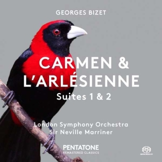 Sir Neville Marriner, London Symphony Orchestra: Bizet: Carmen & L'Arlésienne, Suites 1 & 2 - SACD