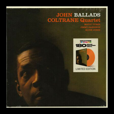 - John Coltrane Quartet - Ballads + 1 Bonus Track! In Solid Orange