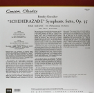 Paul Kletzki, The Philharmonia Orchestra: Rimsky - Korsakov: Scheherezade - Plak Foto #2